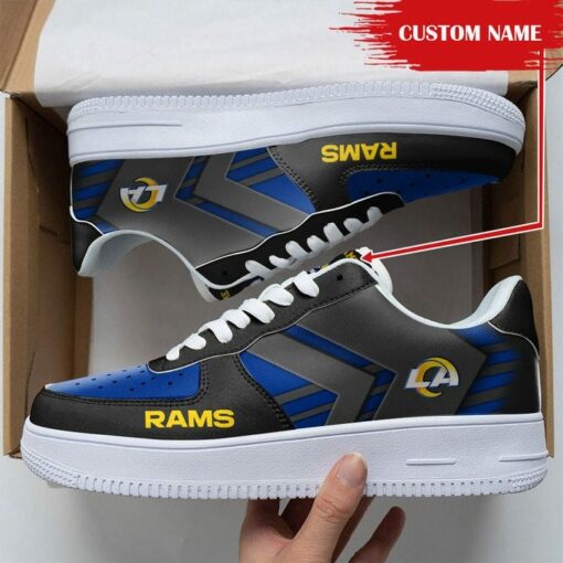 Los Angeles Rams Personalized AF1 Shoes 321