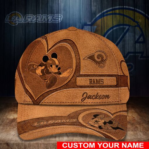 Los Angeles Rams Personalized Classic Cap BB500