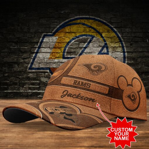 Los Angeles Rams Personalized Classic Cap BB500