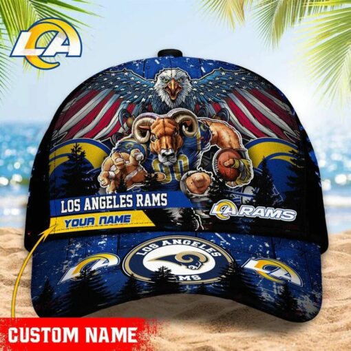 Los Angeles Rams Personalized Classic Cap BB540