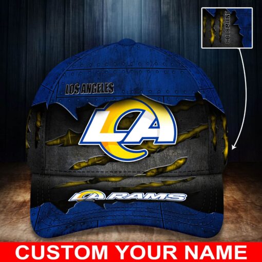 Los Angeles Rams Personalized Classic Cap BG308