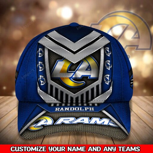 Los Angeles Rams Personalized Classic Cap BG779