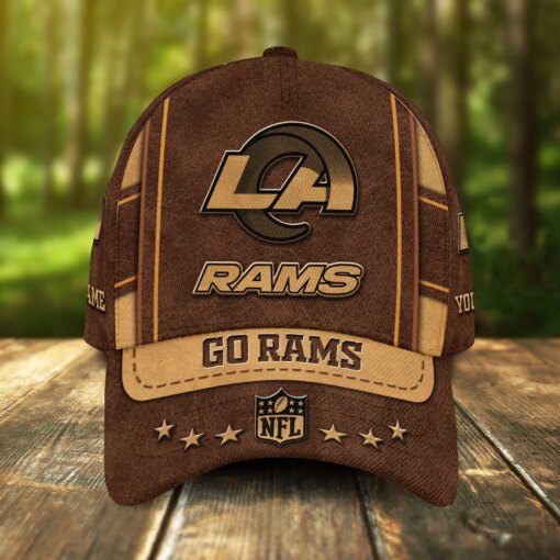 Los Angeles Rams Personalized Classic Cap BG880