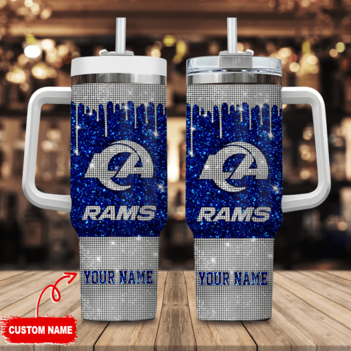 Los Angeles Rams Personalized Limited Edition Sport Fan Gift 40oz Tumbler AZC40OZT065