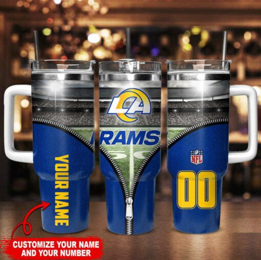 Los Angeles Rams Personalized Limited Edition Sport Fan Gift 40oz Tumbler AZC40OZT129