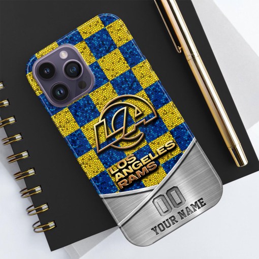 Los Angeles Rams Personalized Phone Case BGPC108