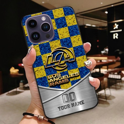 Los Angeles Rams Personalized Phone Case BGPC108