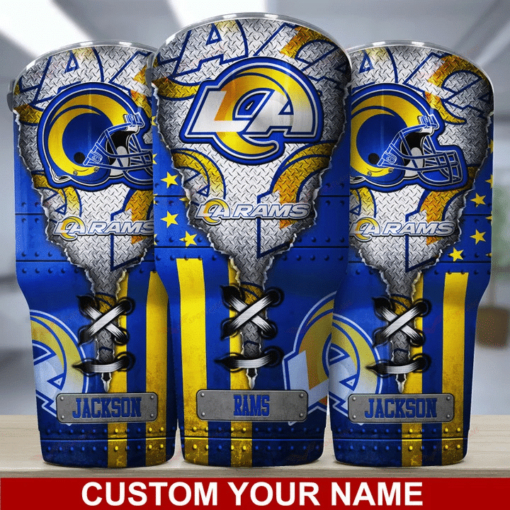 Los Angeles Rams Personalized Tumbler BG423