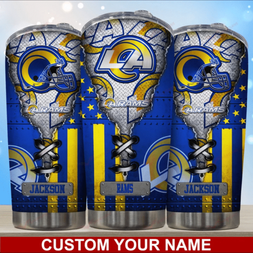 Los Angeles Rams Personalized Tumbler BG423