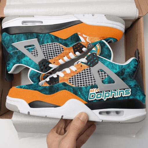 Miami Dolphins AJ4 Sneakers BG19