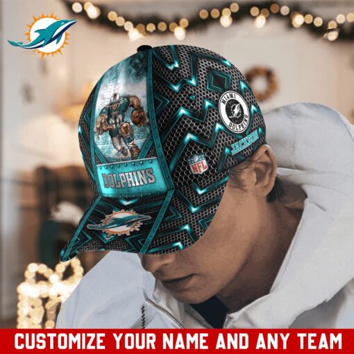 Miami Dolphins Personalized Classic Cap BB259