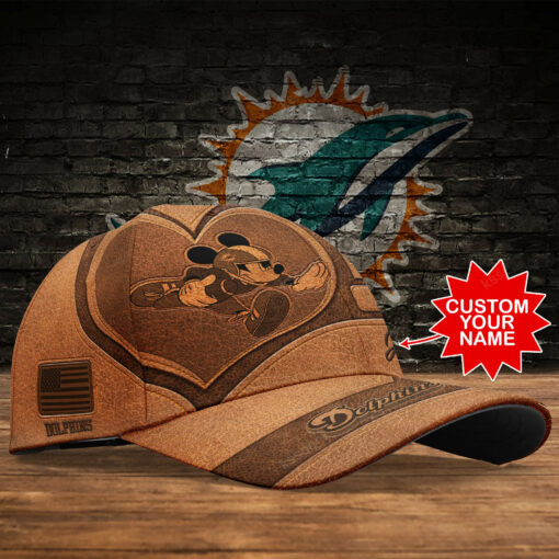 Miami Dolphins Personalized Classic Cap BB501