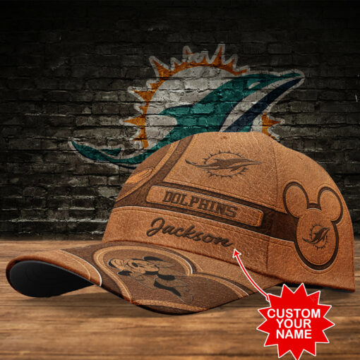 Miami Dolphins Personalized Classic Cap BB501