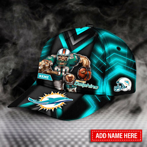 Miami Dolphins Personalized Classic Cap BB562