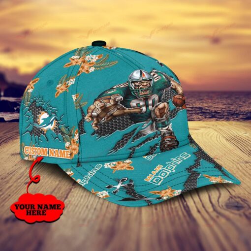 Miami Dolphins Personalized Classic Cap BB615