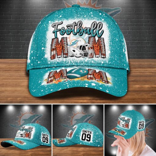 Miami Dolphins Personalized Classic Cap BB809