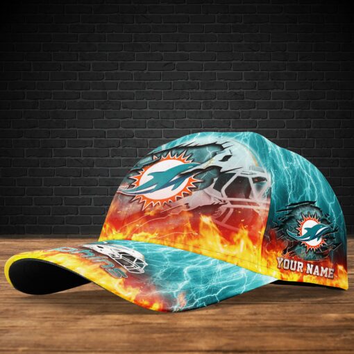 Miami Dolphins Personalized Classic Cap BB839