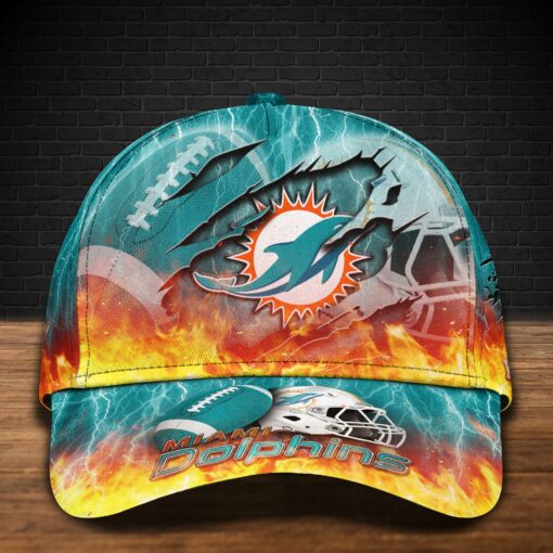 Miami Dolphins Personalized Classic Cap BB839