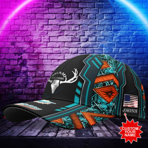 Miami Dolphins Personalized Classic Cap BG462