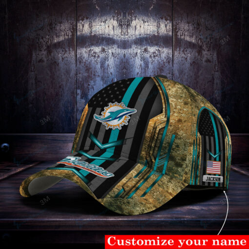 Miami Dolphins Personalized Classic Cap BG531