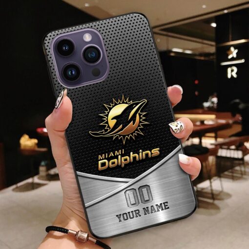 Miami Dolphins Personalized Phone Case BGPC077