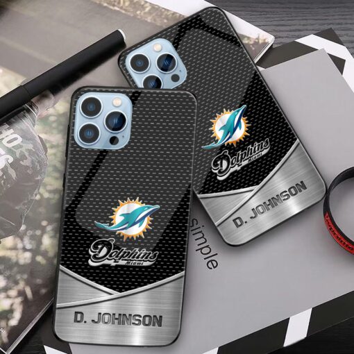 Miami Dolphins Personalized Phone Case BGPC141