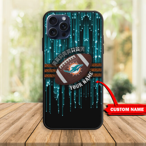 Miami Dolphins Personalized Phone Case BGPC495