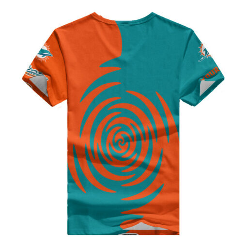 Miami Dolphins Personalized V-neck Women T-shirt BG465