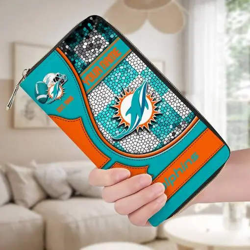 Miami Dolphins Women Wallet AZPURSE084