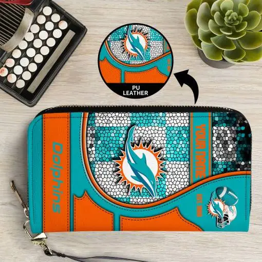 Miami Dolphins Women Wallet AZPURSE084