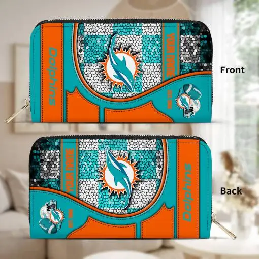 Miami Dolphins Women Wallet AZPURSE084