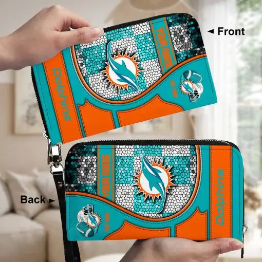 Miami Dolphins Women Wallet AZPURSE084