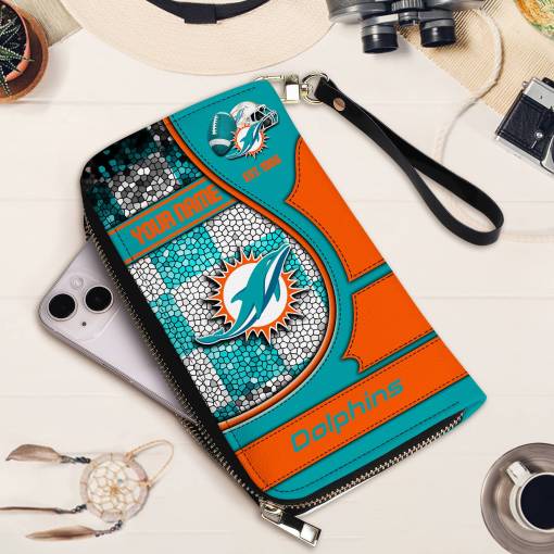 Miami Dolphins Women Wallet AZPURSE084