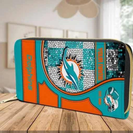 Miami Dolphins Women Wallet AZPURSE084