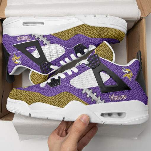 Minnesota Vikings AJ4 Sneaker BG259