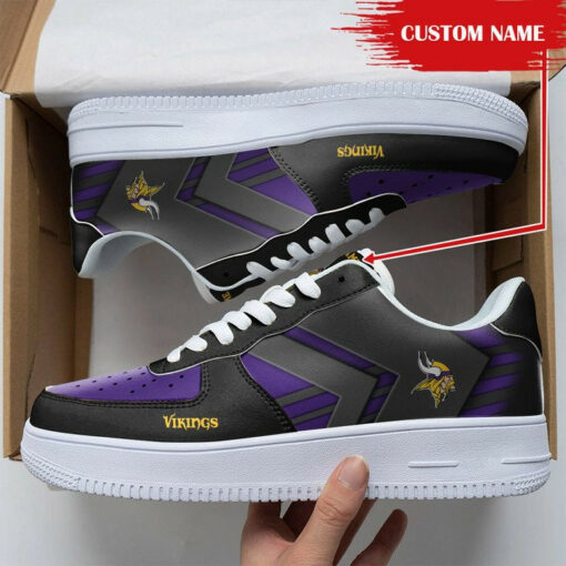 Minnesota Vikings Personalized AF1 Shoes 330