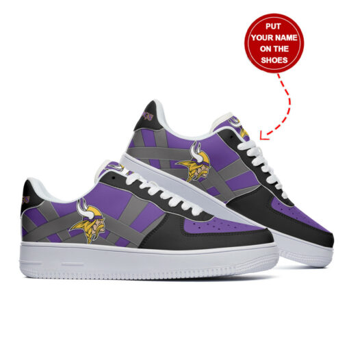 Minnesota Vikings Personalized AF1 Shoes BG235