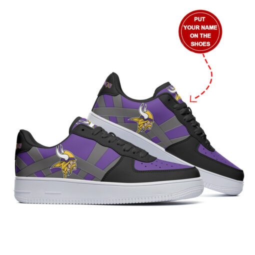 Minnesota Vikings Personalized AF1 Shoes BG235