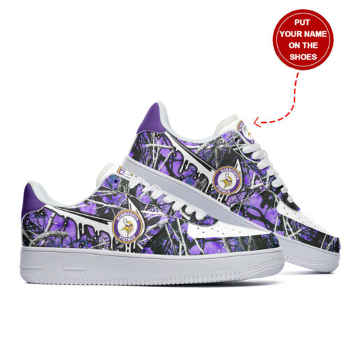 Minnesota Vikings Personalized AF1 Shoes BG279