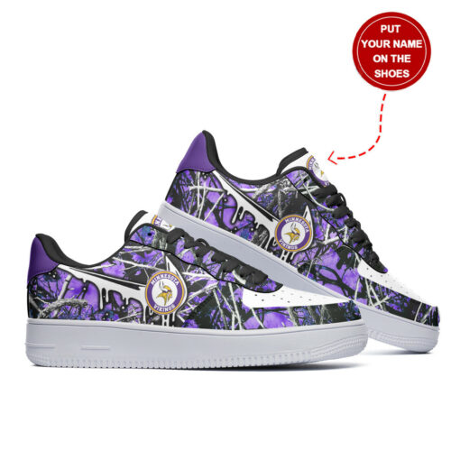 Minnesota Vikings Personalized AF1 Shoes BG279