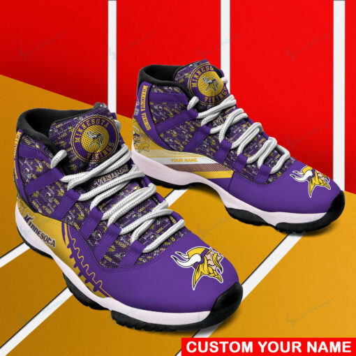 Minnesota Vikings Personalized AJD11 Sneakers BG169