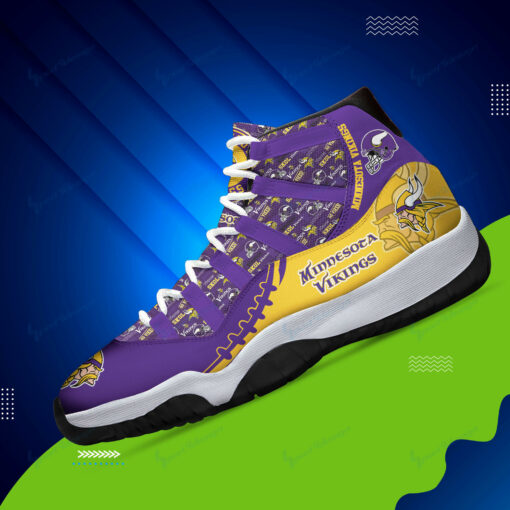 Minnesota Vikings Personalized AJD11 Sneakers BG169