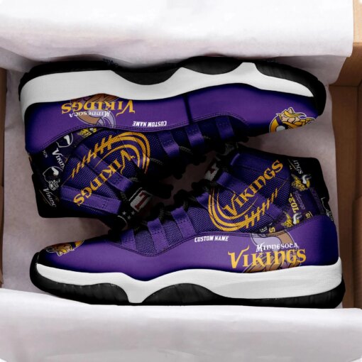 Minnesota Vikings Personalized AJD11 Sneakers BG204