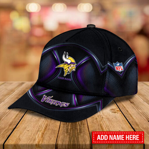 Minnesota Vikings Personalized Classic Cap AZCCAP075