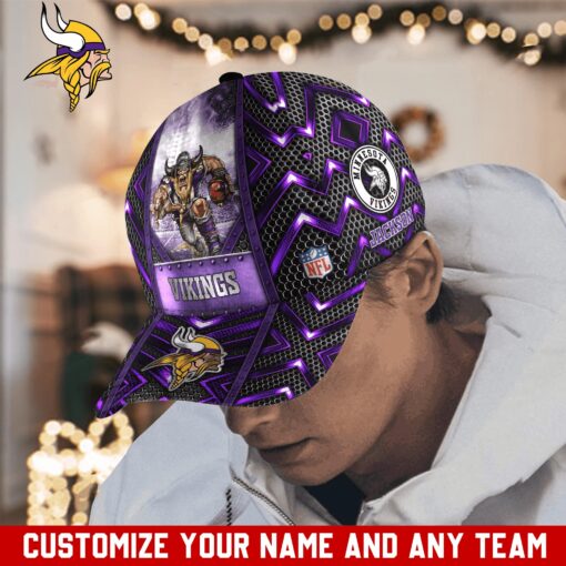 Minnesota Vikings Personalized Classic Cap BB260