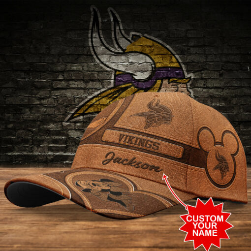 Minnesota Vikings Personalized Classic Cap BB502