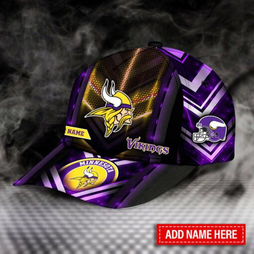 Minnesota Vikings Personalized Classic Cap BB556