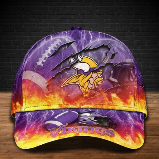 Minnesota Vikings Personalized Classic Cap BB838