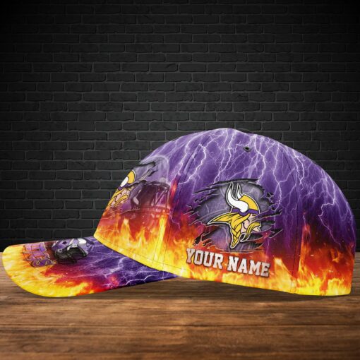 Minnesota Vikings Personalized Classic Cap BB838