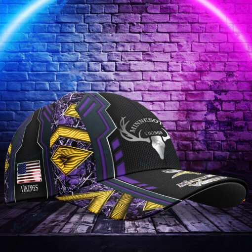 Minnesota Vikings Personalized Classic Cap BG463